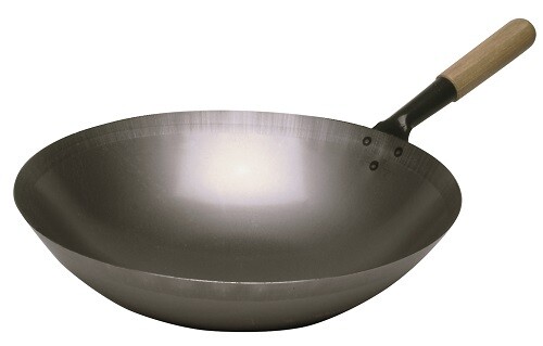 Wokpfanne a105960 stahl 360 - 360, mm