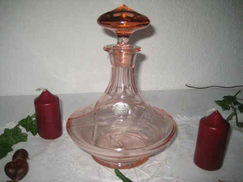 Kristallflasche rosa - kristallflasche,,