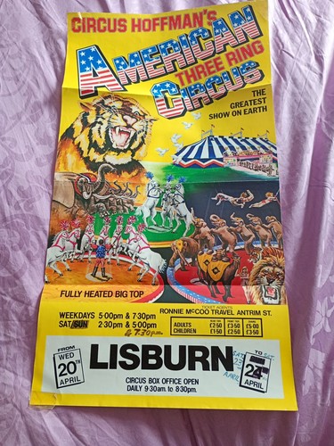 1983 plakat circus hoffman - 1983,