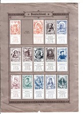 Vignetten Sammlung, Deutsche