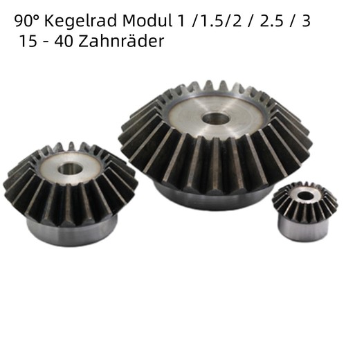 Kegelrad modul 2 - /1.5/2, 2.5