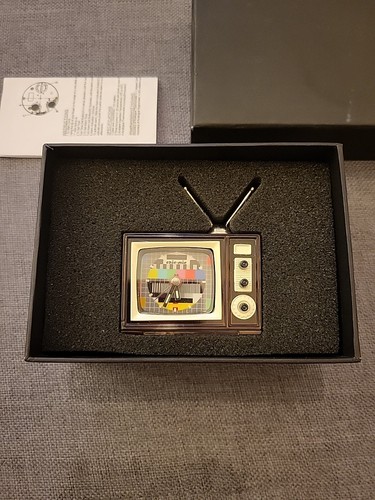 Mini tischuhr fernsehaparat - tischuhr,