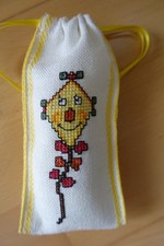 Fertiges Duft/ Geschenkesäckchen "DRACHEN" G.Gebert, Kreuzstich Träume 9