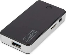 Digitus USB 3.0 Hub 4-Port Black DA-70231   1 Stück 