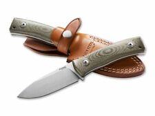 LionSteel M4 Green Canvas Fahrtenmesser Bushcraftmesser Campmesser ✔️ 02LS038