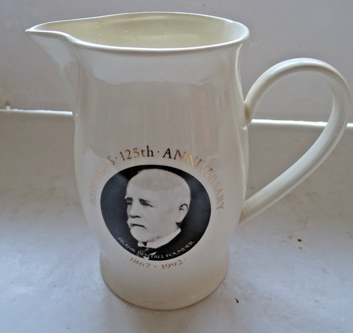 Bentalls 125th anniversary jug - anniversary,