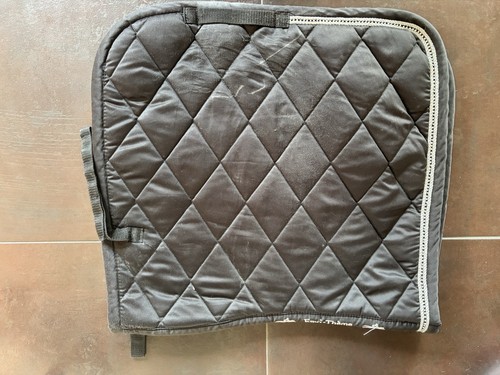 Schwarze dressurschabracke mit - schwarze,