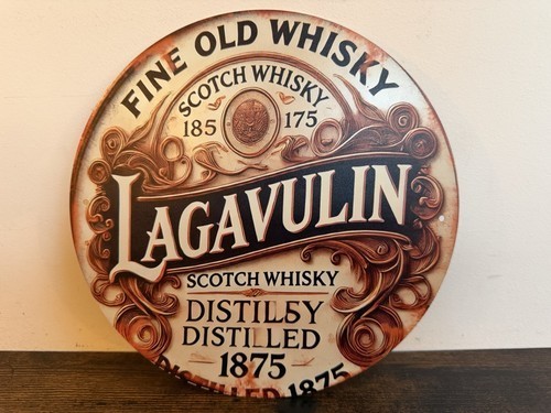 Lagavulin blechschild 20cm - lagavulin,