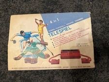 TEC FS-204 + Vintage Telespiel PONG Konsole no Atari Coleco ++ 70er in Box