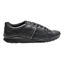 ECCO Sneaker Turnschuhe schwarz Synthetik Herren UK 7,5