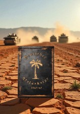 DAK Deutsches Afrikakorps 1941-43 2. Weltkrieg Metallschild Schild Alu