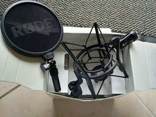 Rode mikrofonspinne mit pop filter