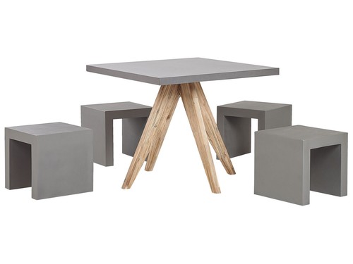 Gartenset tisch 200x100 8 - 200x100, cm