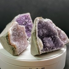 4er set amethyst druse - 4er, uruguay