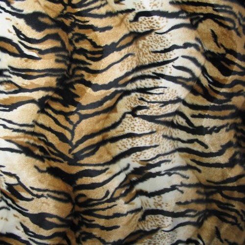 Tiger tierfellimitat fellstoff - tiger,
