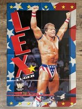 LEX LUGER - Vintage Poster aus WWF/WWE/WCW MAGAZIN
