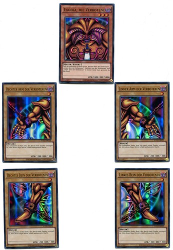 Exodia die verbotene - yu-gi-oh,