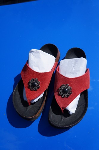 Birkenstock betula rotes leder - birkenstock,