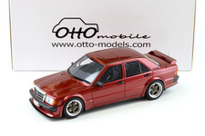 1:18 OTTO mobile OT1083 RAUH WELT Mercedes 190E 2.5-16 Almandine red 2016