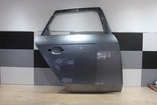 TÜR hinten rechts Original + Audi A4 8K Avant 2007 - 2011 + Beifahrerseite Grau