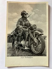 Ansichtskarte,Unsere Luftwaffe,Kradmelder, BMW,Soldat,Flak,2. Weltkrieg,