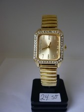 Damenuhren Herrenuhr von Vive ,neu mit Strass, Quarz mit Zugarmband