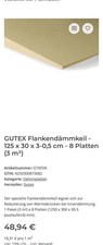 Gutex Flankendämmkeile