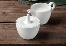 Seltmann Weiden Beat Milch & Zuckerset aus Porzellan Zuckerdose Milchkännchen 