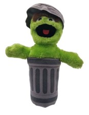 Oscar Oskar aus der Tonne Sesamstraße Plüsch Stofftier Kuscheltier Igel 1997