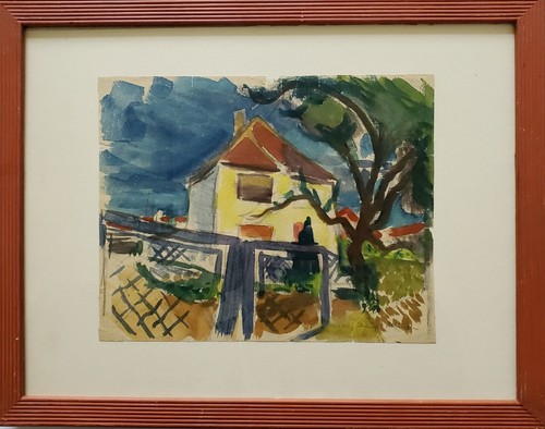 Gemälde aquarell landschaft - aquarell,