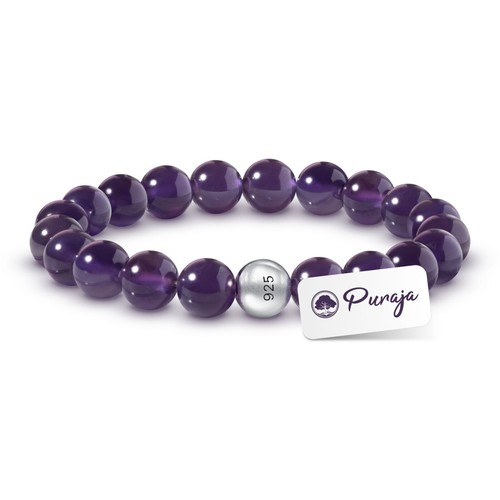 Puraja edelstein armband - edelstein, aus