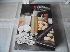 1. GSD Biscuits Kekspresse / Teigpresse alt / rar