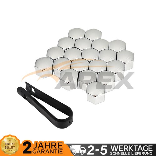 20x kappen set 17mm radmuttern - 17mm,