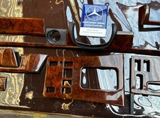 Mercedes w126 Sec Coupe Complete Wood Set