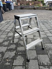 Krause Dopplo  120328 Aluminium 3 Stufen-Doppelleiter