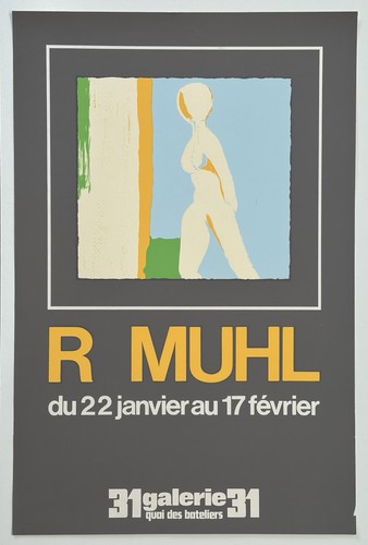 Original roger mühl siebdruck - mÜhl,