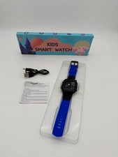 ELEJAFE Kinder Smartwatch mit Telefon SOS Spiele Musik Wecker Recorder 1GB SD