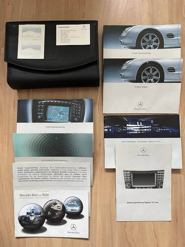 Bordmappe mercedes benz r230 - bordmappe, mercedes-benz