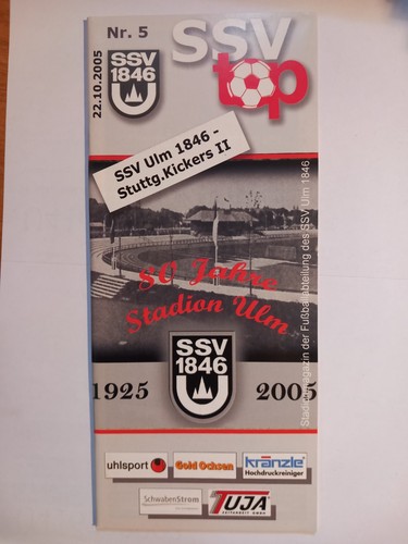 Fußball programm baden - ol,