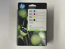 original HP Multipack 950 Black 951 Cyan Magenta Yellow 6ZC65AE 04/2025 Rechnung