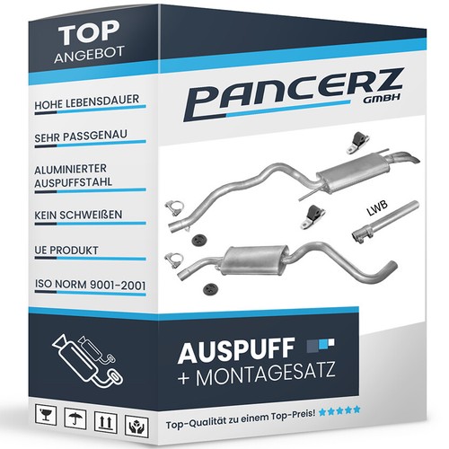 Auspuffanlage für t4 - für,