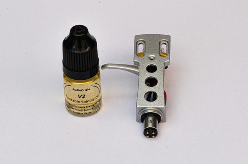 Ein silbernes headshell - silbernes,