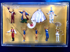 Preiser-Vintage- Figuren Spur H0 Nr. 0614 1:87 "Zirkuspersonal, Direktor,Clowns"