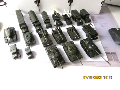 Konvolut 18mal militär roco - konvolut,