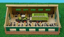 Stall Laufstall Viehstall Holz 1:87 Van Manen Kids Globe 610492