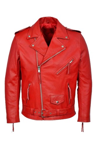 Herren rot biker - biker, 100
