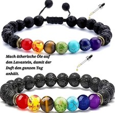 7-Chakra-Armband, 1er 2er