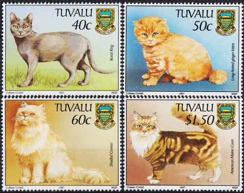Tuvalu 1997 cats korat - tuvalu,