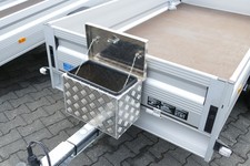 ALU Riffelblech Deichselbox