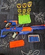 Nerf Delta Trooper + Firestrike + Schießscheibe  Und Zubehör